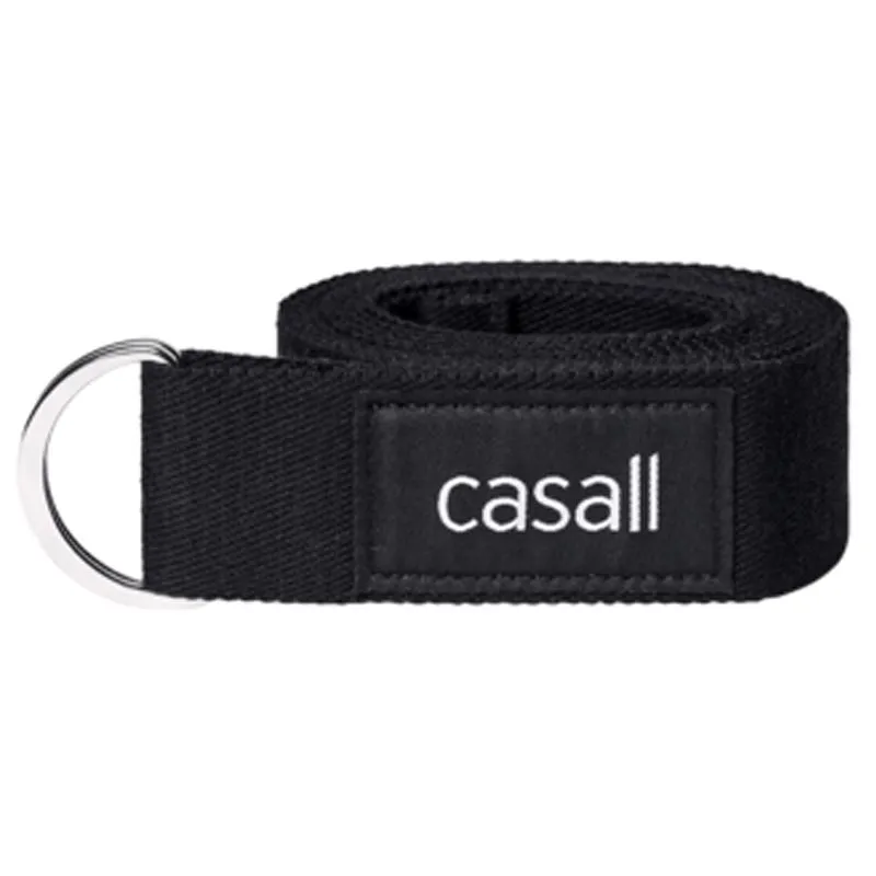 Casall Alignment Yoga Strap - Black, Yoga tilbehør Casall Alignment Yoga Strap - Black, Yoga tilbehør