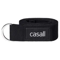 Casall Alignment Yoga Strap - Black, Yoga tilbehør