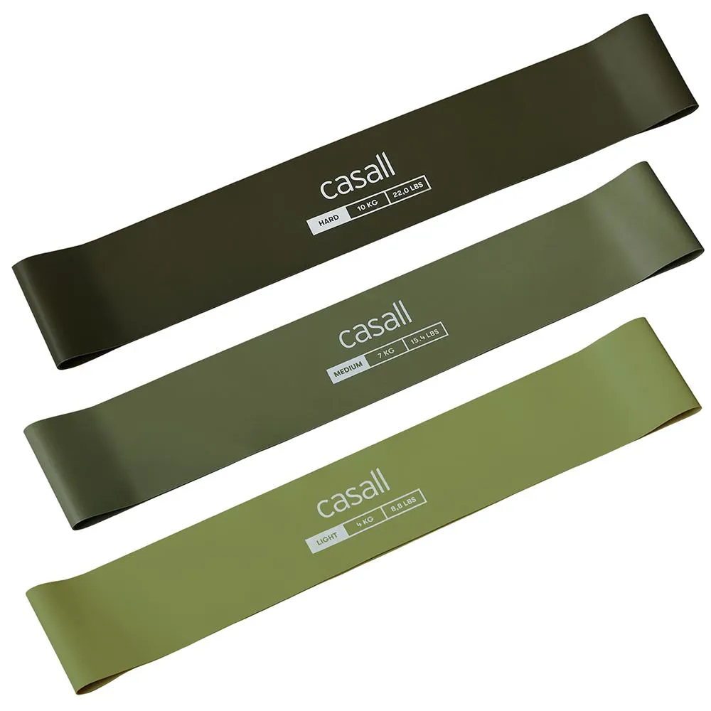 Casall Rubber Bands 3-Pack, Gymband Casall Rubber Bands 3-Pack, Gymband