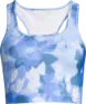 Casall Women's Blossom Square Neck Sports Top, Blossom blue