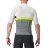 Castelli A Blocco Kort Ermet Trøye Refurbished, Ivory / bordeaux / electric lime