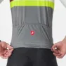 Castelli A Blocco Kort Ermet Trøye Refurbished, Ivory / bordeaux / electric lime