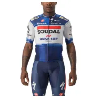 Castelli Aero Race 6.1 Soudal Quick-step 2023 Kort Ermet Trøye Castelli Aero Race 6.1 Soudal Quick-step 2023 Kort Ermet Trøye