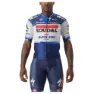 Castelli Aero Race 6.1 Soudal Quick-step 2023 Kort Ermet Trøye, Dark blue / white