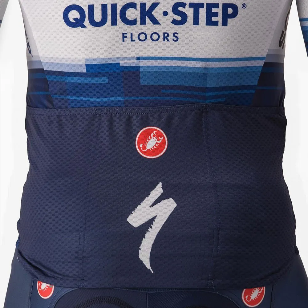 Castelli Aero Race 6.1 Soudal Quick-step 2023 Kort Ermet Trøye, Dark blue / white Castelli Aero Race 6.1 Soudal Quick-step 2023 Kort Ermet Trøye, Dark blue / white