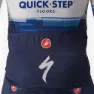 Castelli Aero Race 6.1 Soudal Quick-step 2023 Kort Ermet Trøye, Dark blue / white