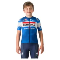 Castelli Aero Soudal Quick-step 2024 Kort Ermet Trøye