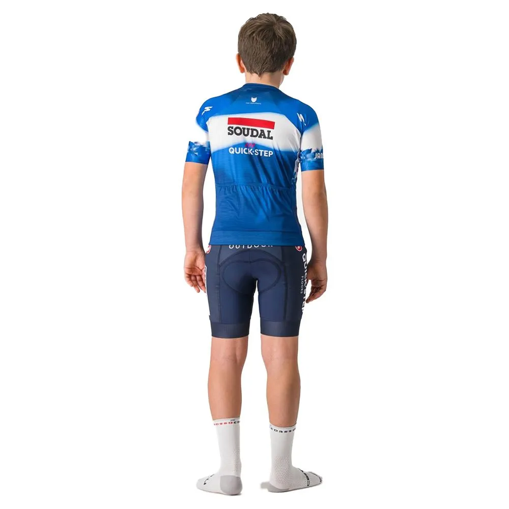 Castelli Aero Soudal Quick-step 2024 Kort Ermet Trøye, Multicolor