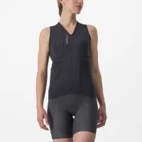 Castelli Anima 4 Sleeveles Jersey til Kvinner i Light Black/Ivory Castelli Anima 4 Sleeveles Jersey til Kvinner i Light Black/Ivory