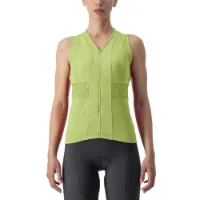 Castelli Anima 4 Sleeveles Jersey til Kvinner i Light Black/Ivory Castelli Anima 4 Sleeveles Jersey til Kvinner i Light Black/Ivory