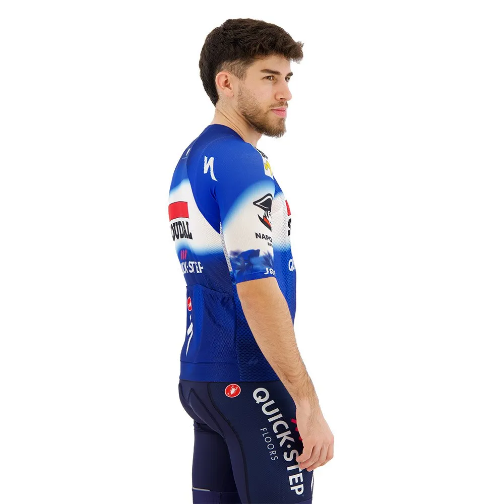Castelli Climber´s 4.0 Soudal Quick-step 2024 Kort Ermet Trøye Castelli Climber´s 4.0 Soudal Quick-step 2024 Kort Ermet Trøye