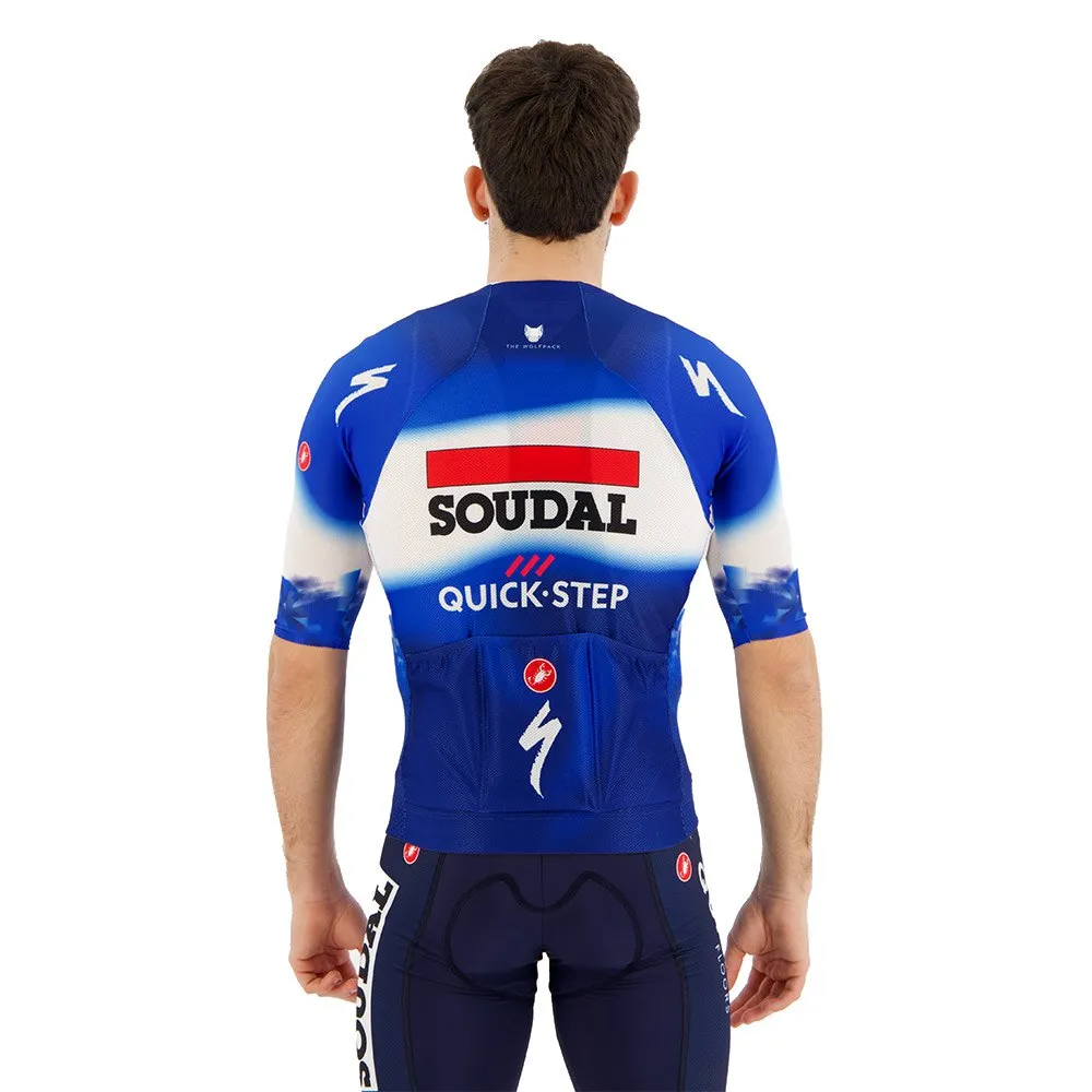 Castelli Climber´s 4.0 Soudal Quick-step 2024 Kort Ermet Trøye Castelli Climber´s 4.0 Soudal Quick-step 2024 Kort Ermet Trøye