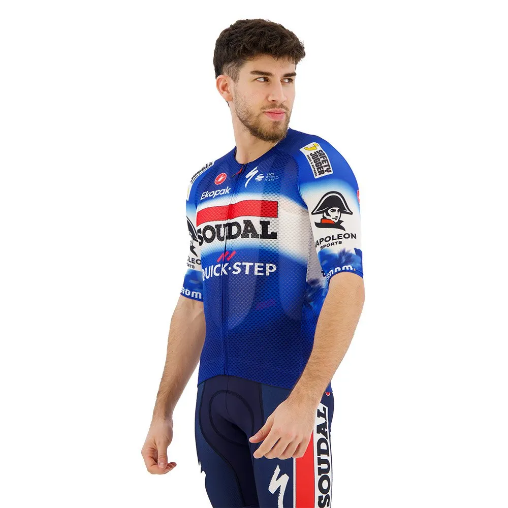 Castelli Climber´s 4.0 Soudal Quick-step 2024 Kort Ermet Trøye Castelli Climber´s 4.0 Soudal Quick-step 2024 Kort Ermet Trøye