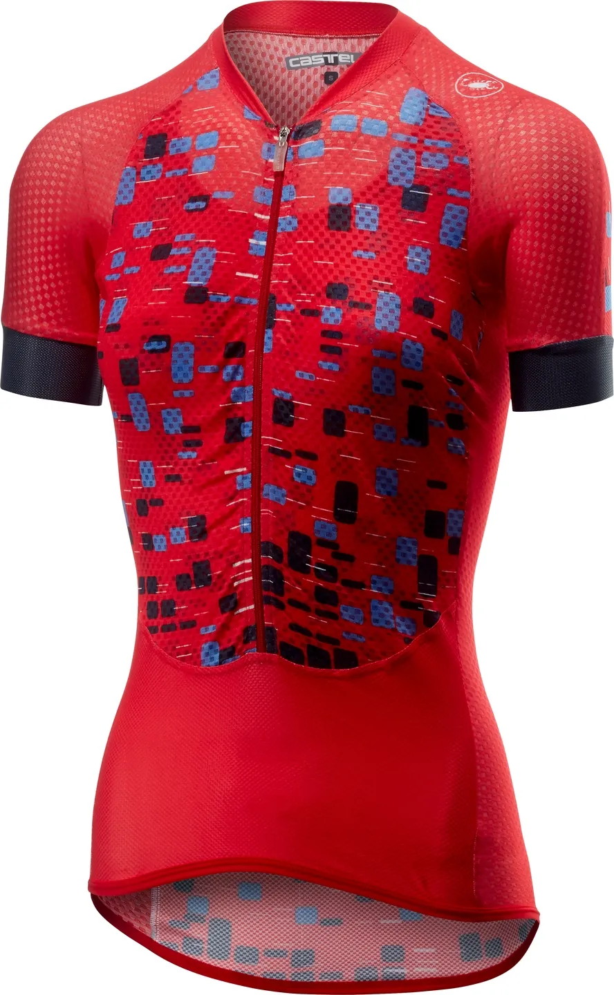 Castelli Climbers Dame Sykkeltrøye, Rød