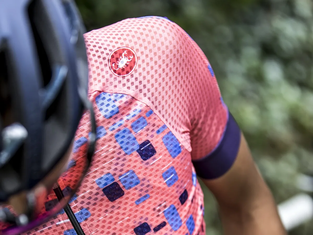 Castelli Climbers Dame Sykkeltrøye, Rød
