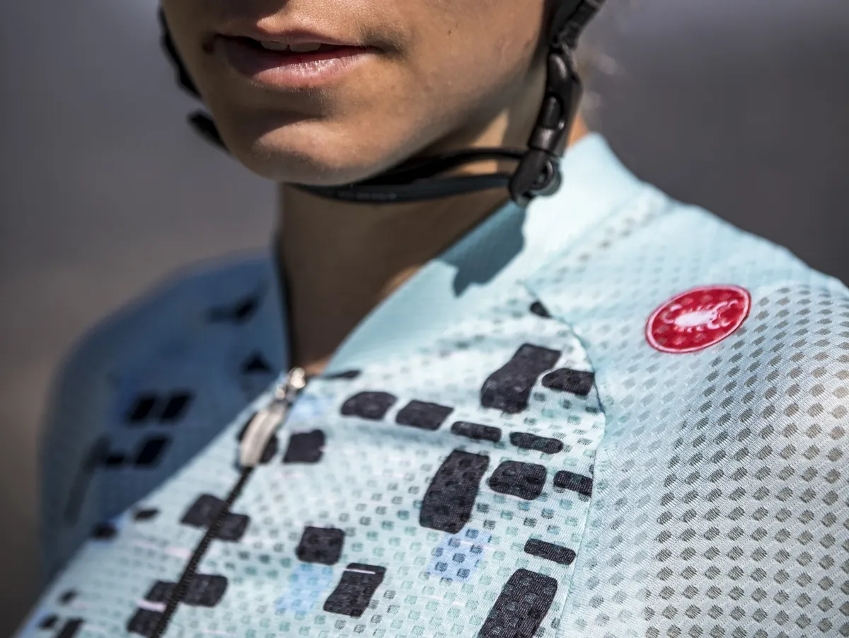 Castelli Climbers Dame Sykkeltrøye, Rød