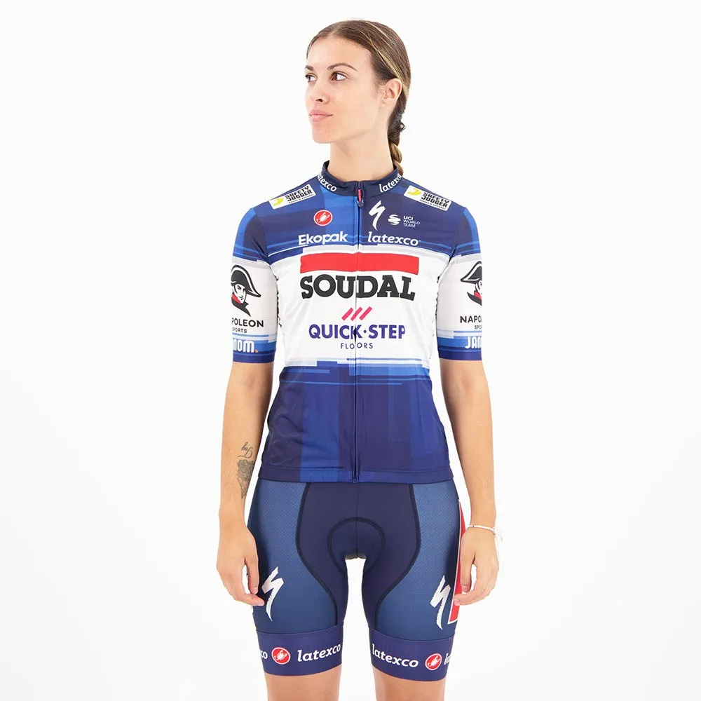 Castelli Competizione 2 Soudal Quick-step 2023 Kort Ermet Trøye