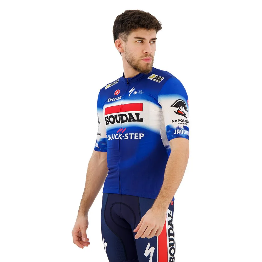 Castelli Competizione 3 Soudal Quick-step 2024 Kort Ermet Trøye Castelli Competizione 3 Soudal Quick-step 2024 Kort Ermet Trøye