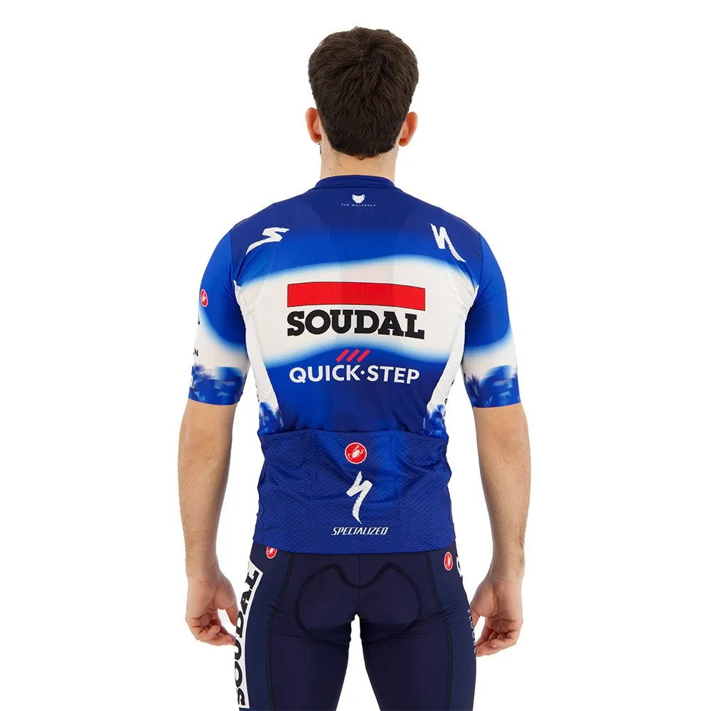 Castelli Competizione 3 Soudal Quick-step 2024 Kort Ermet Trøye Castelli Competizione 3 Soudal Quick-step 2024 Kort Ermet Trøye