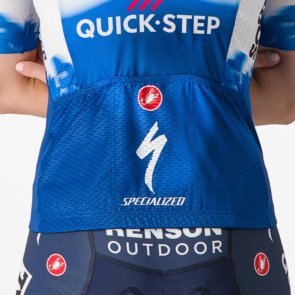 Castelli Competizione 3 W Soudal Quick-step 2024 Kort Ermet Trøye