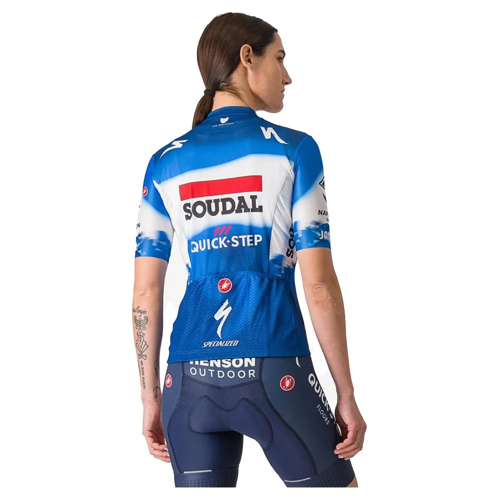 Castelli Competizione 3 W Soudal Quick-step 2024 Kort Ermet Trøye