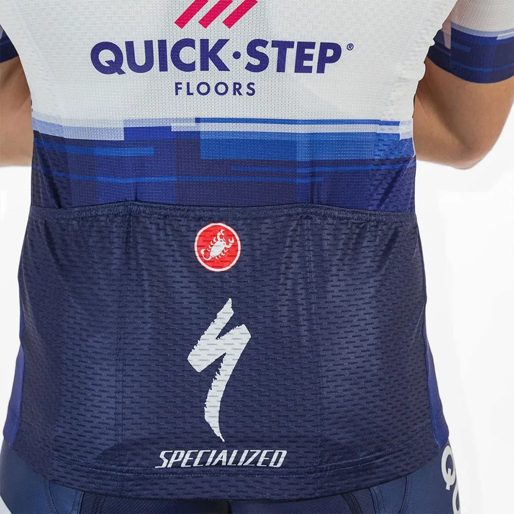 Castelli Competizione Soudal Quick-step 2023 Kort Ermet Trøye, Dark blue / white Castelli Competizione Soudal Quick-step 2023 Kort Ermet Trøye, Dark blue / white
