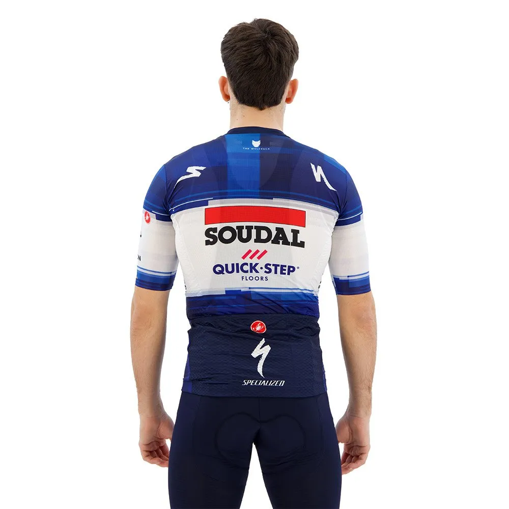 Castelli Competizione Soudal Quick-step 2023 Kort Ermet Trøye, Dark blue / white Castelli Competizione Soudal Quick-step 2023 Kort Ermet Trøye, Dark blue / white