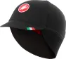 Castelli Difesa Thermal Caps, Black / red