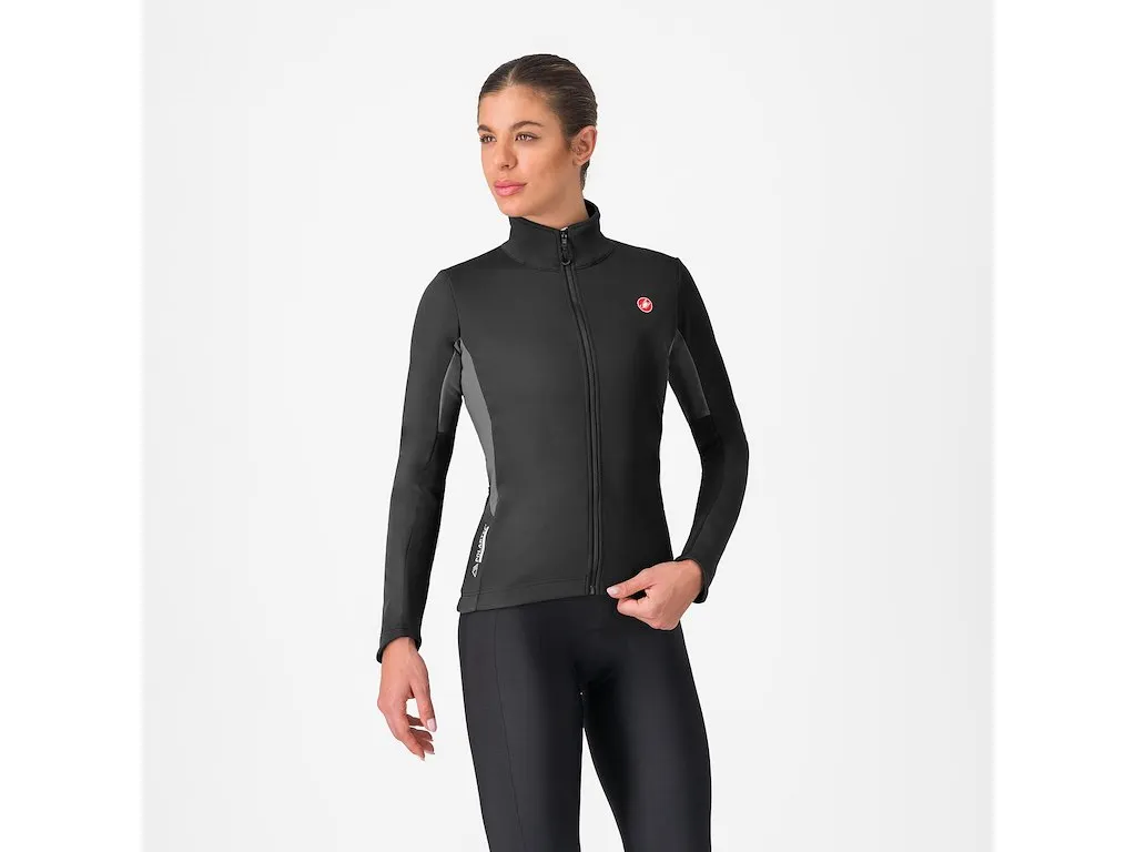 Castelli Entrata 2 sykkeljakke light black/dark gray herre
