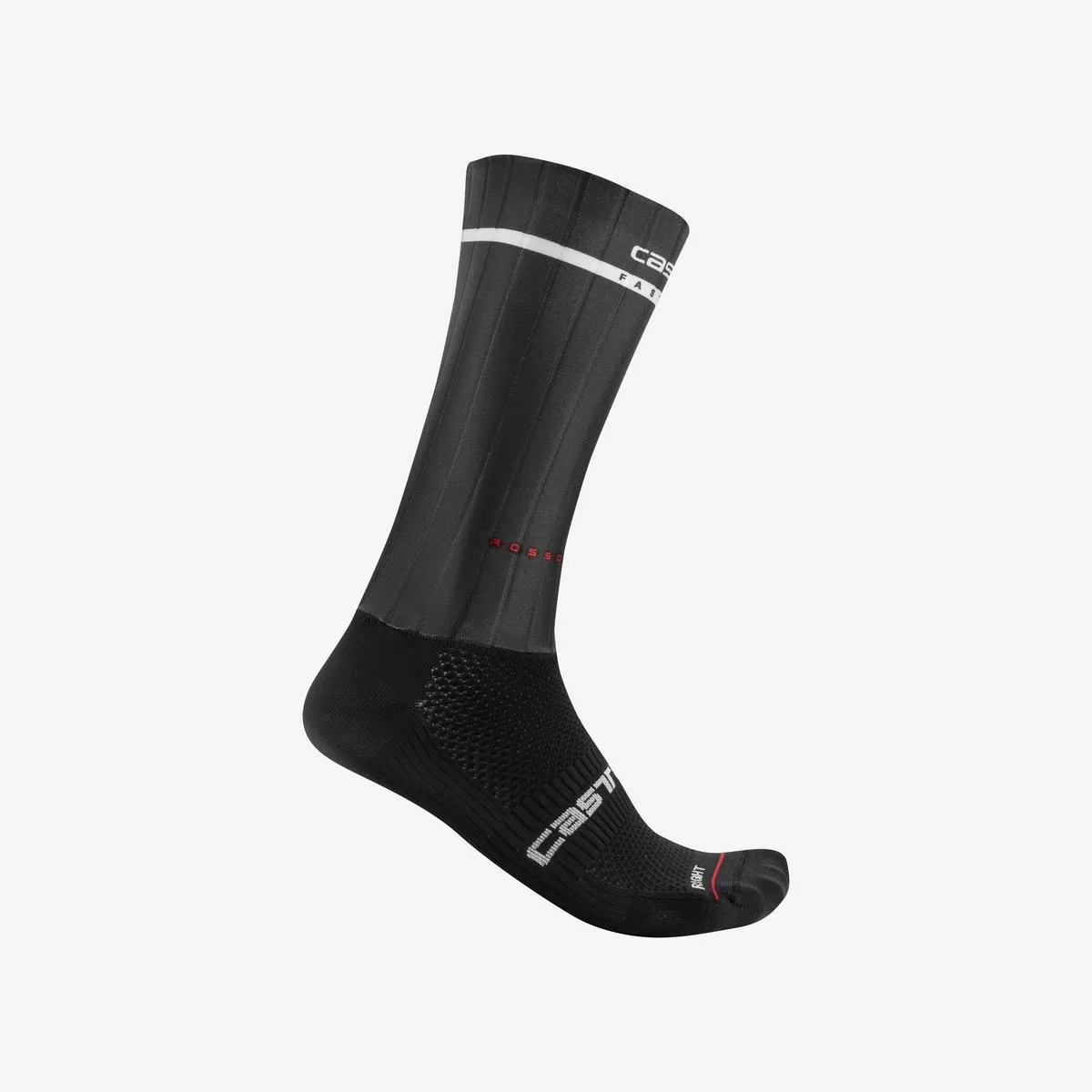 Castelli Fast Feet 2 Sykkelstrømper, Svart