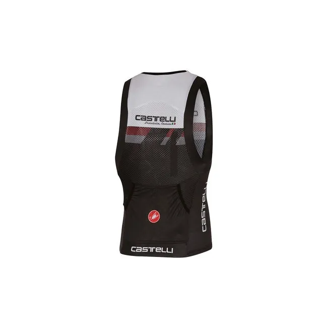 Castelli Free Tri Herre Singlet, Sort