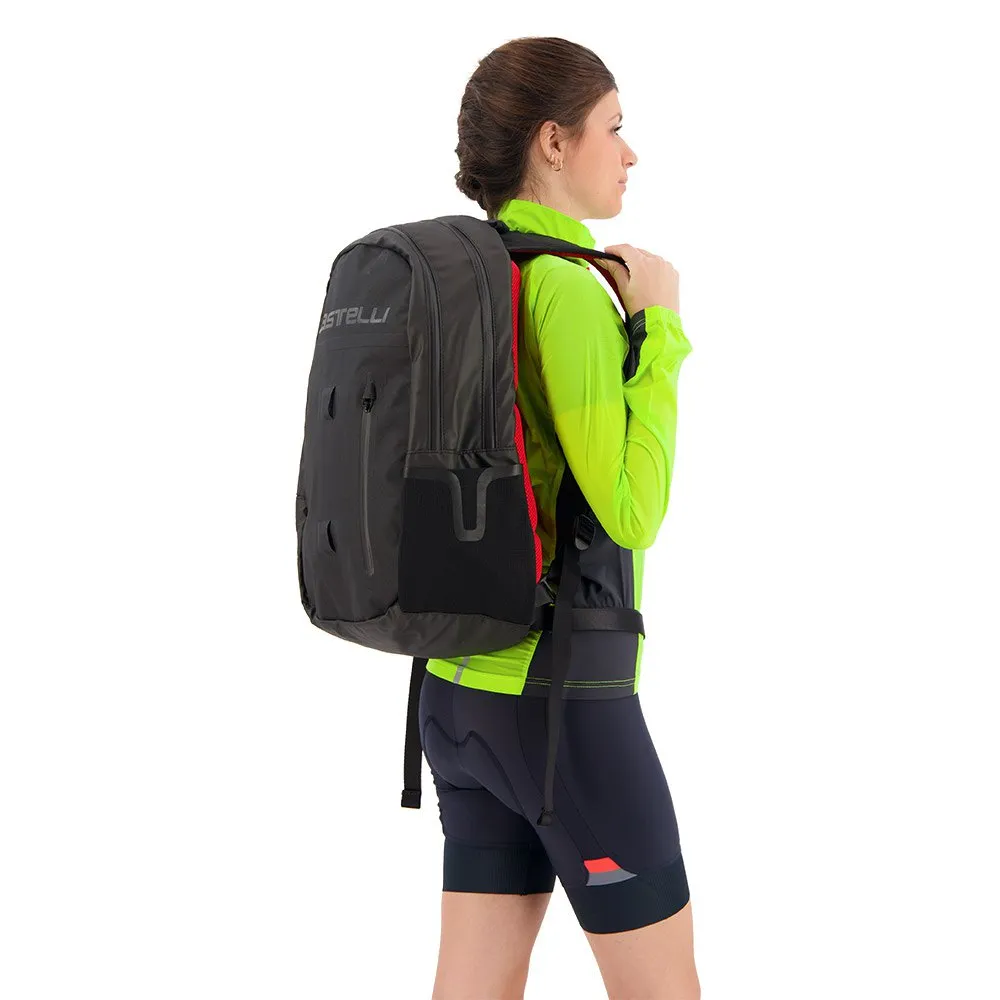 Castelli Gear 26l Ryggsekk, Black, One Size Castelli Gear 26l Ryggsekk, Black, One Size