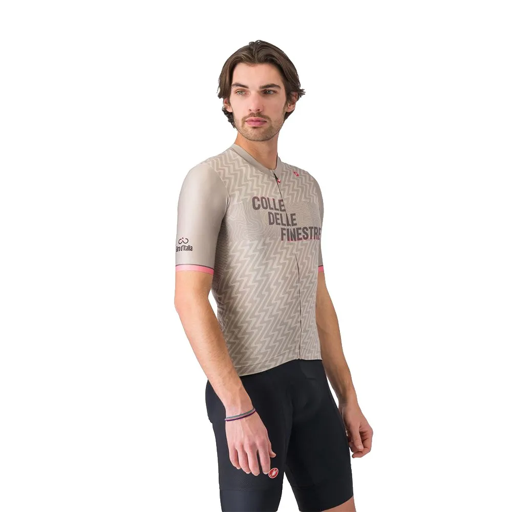Castelli #giro Colle Delle Finestre Kort Ermet Trøye Castelli #giro Colle Delle Finestre Kort Ermet Trøye