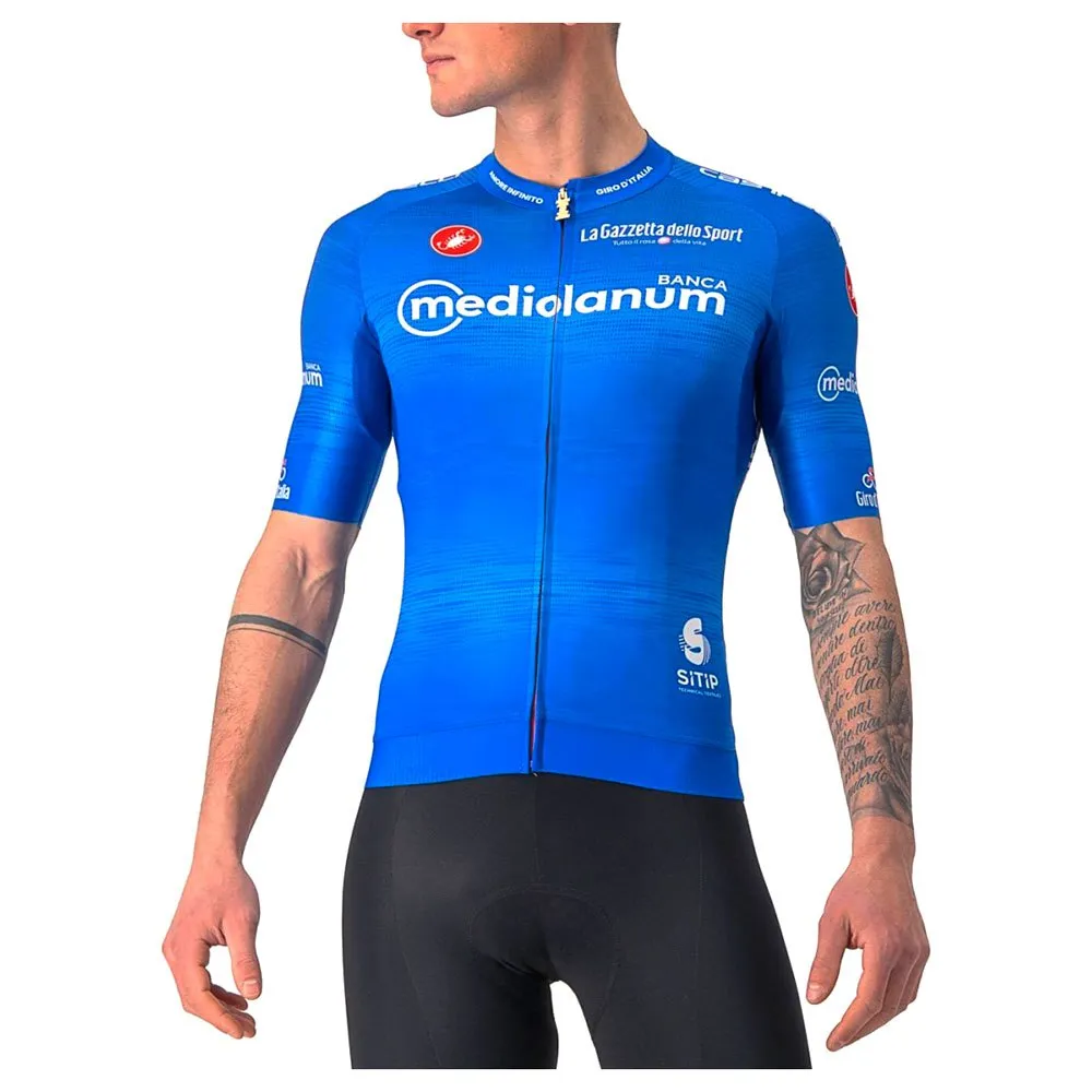 Castelli Giro Italia 2022 Race Kort Ermet Trøye Castelli Giro Italia 2022 Race Kort Ermet Trøye