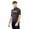 Castelli #giro Roma Kort Ermet Trøye, Anthracite / dark grey / yellow
