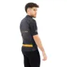 Castelli #giro Roma Kort Ermet Trøye, Anthracite / dark grey / yellow