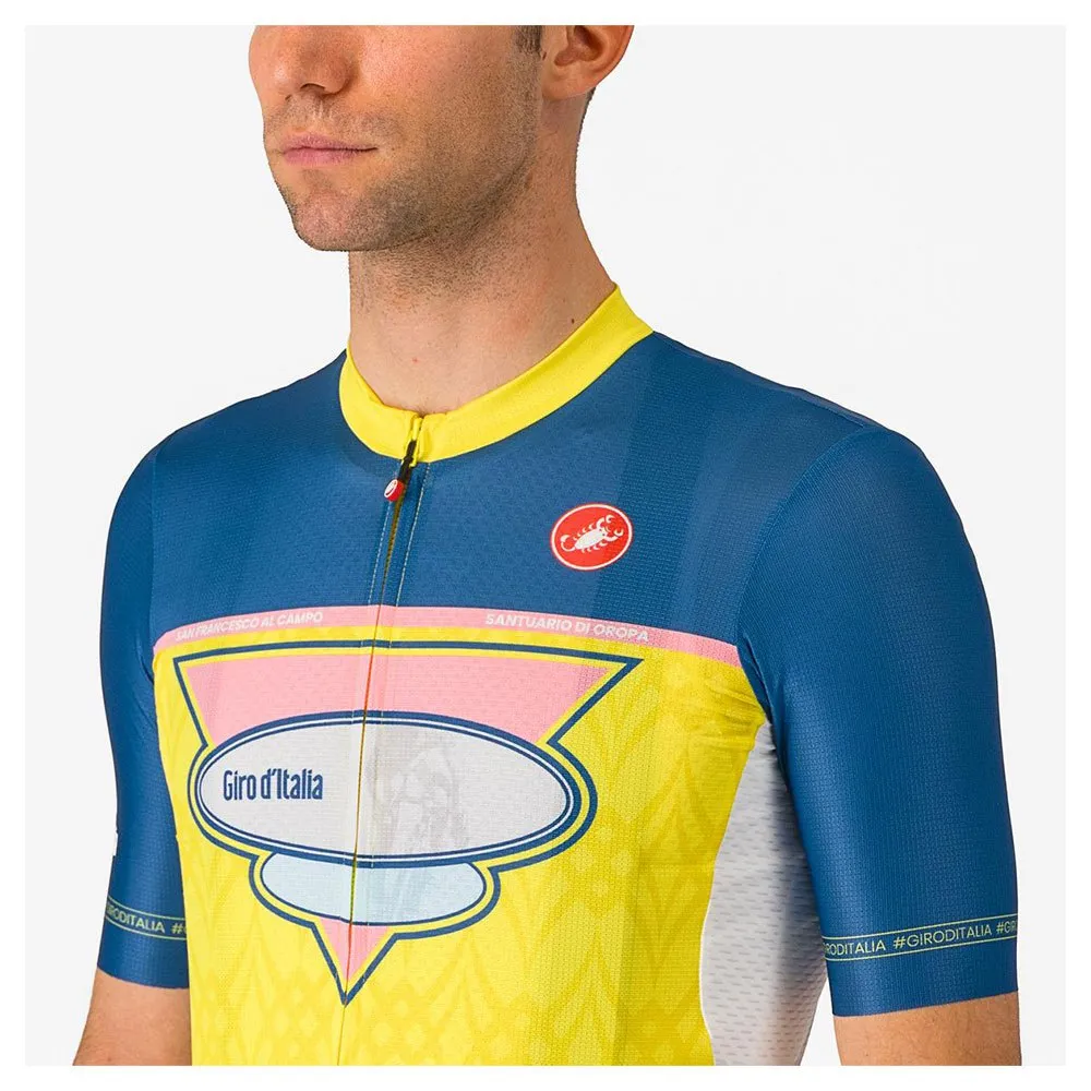 Castelli #giro107 Oropa 2024 Kort Ermet Trøye