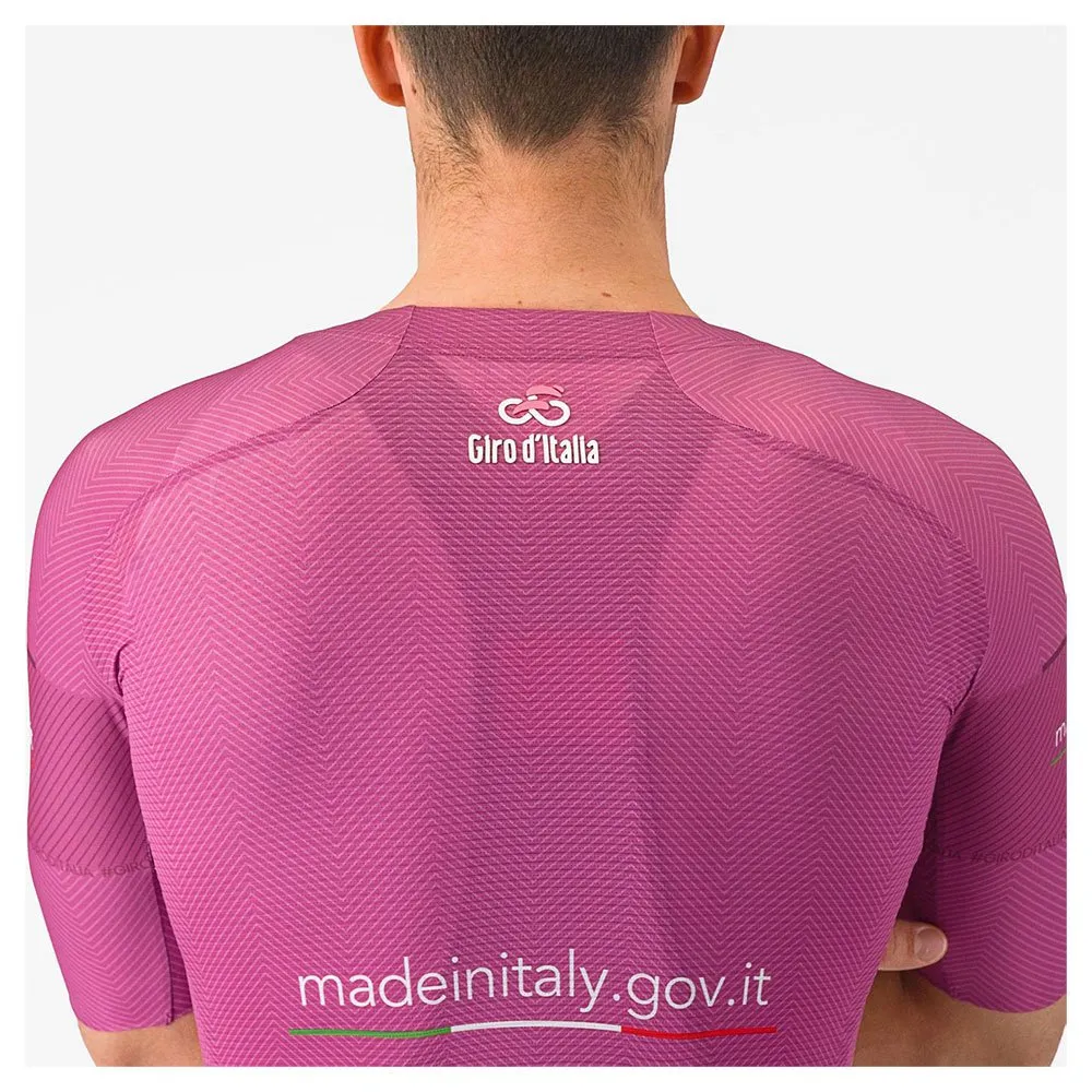 Castelli #giro107 Race 2024 Kort Ermet Trøye Castelli #giro107 Race 2024 Kort Ermet Trøye