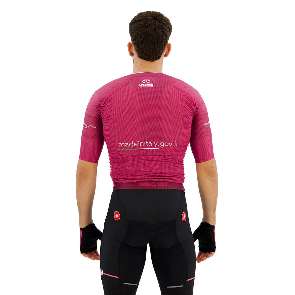 Castelli #giro107 Race 2024 Kort Ermet Trøye Castelli #giro107 Race 2024 Kort Ermet Trøye