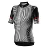 Castelli Illusione Kort Ermet Trøye, Black / white, L