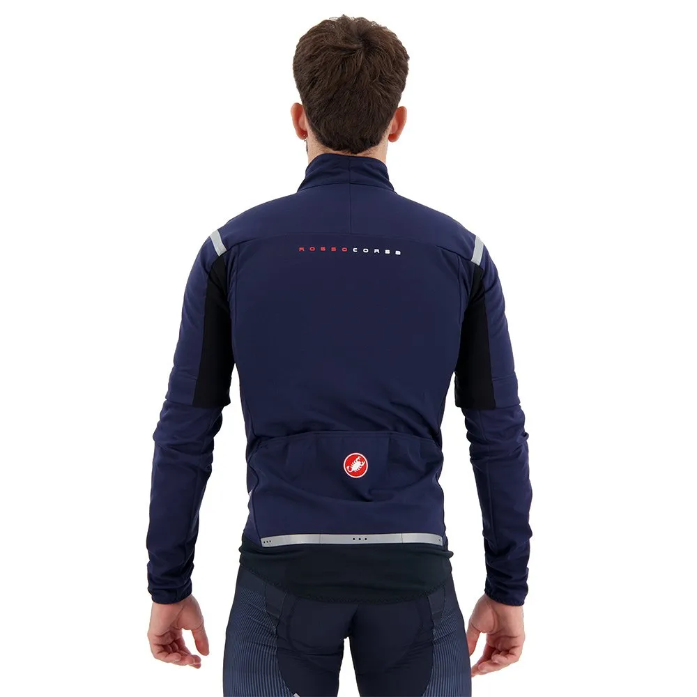 Castelli Perfetto RoS 2 Conv Sykkeljakke, Belgian blue / silver grey Castelli Perfetto RoS 2 Conv Sykkeljakke, Belgian blue / silver grey