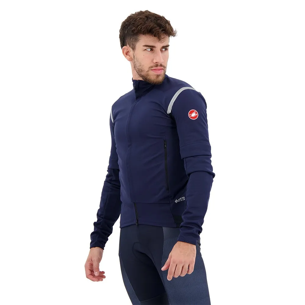 Castelli Perfetto RoS 2 Conv Sykkeljakke, Belgian blue / silver grey Castelli Perfetto RoS 2 Conv Sykkeljakke, Belgian blue / silver grey