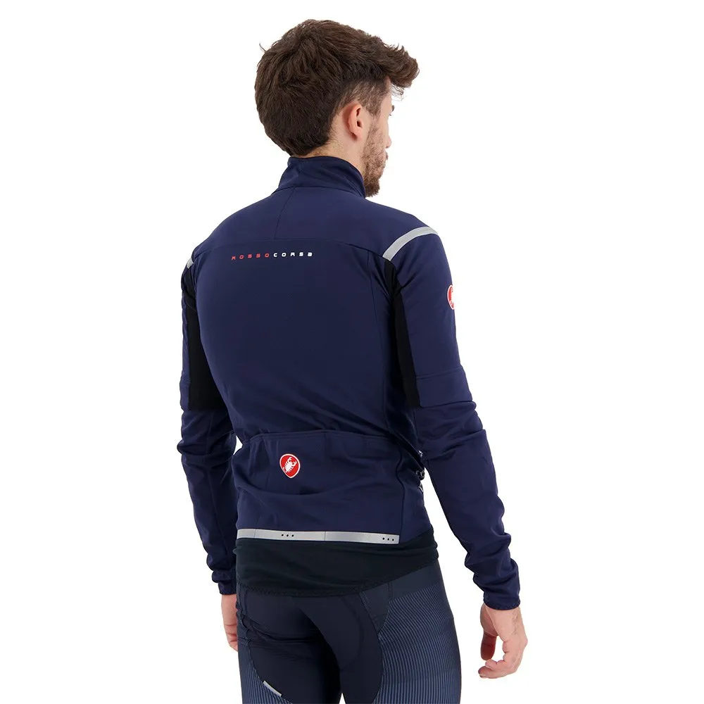 Castelli Perfetto RoS 2 Conv Sykkeljakke, Belgian blue / silver grey Castelli Perfetto RoS 2 Conv Sykkeljakke, Belgian blue / silver grey