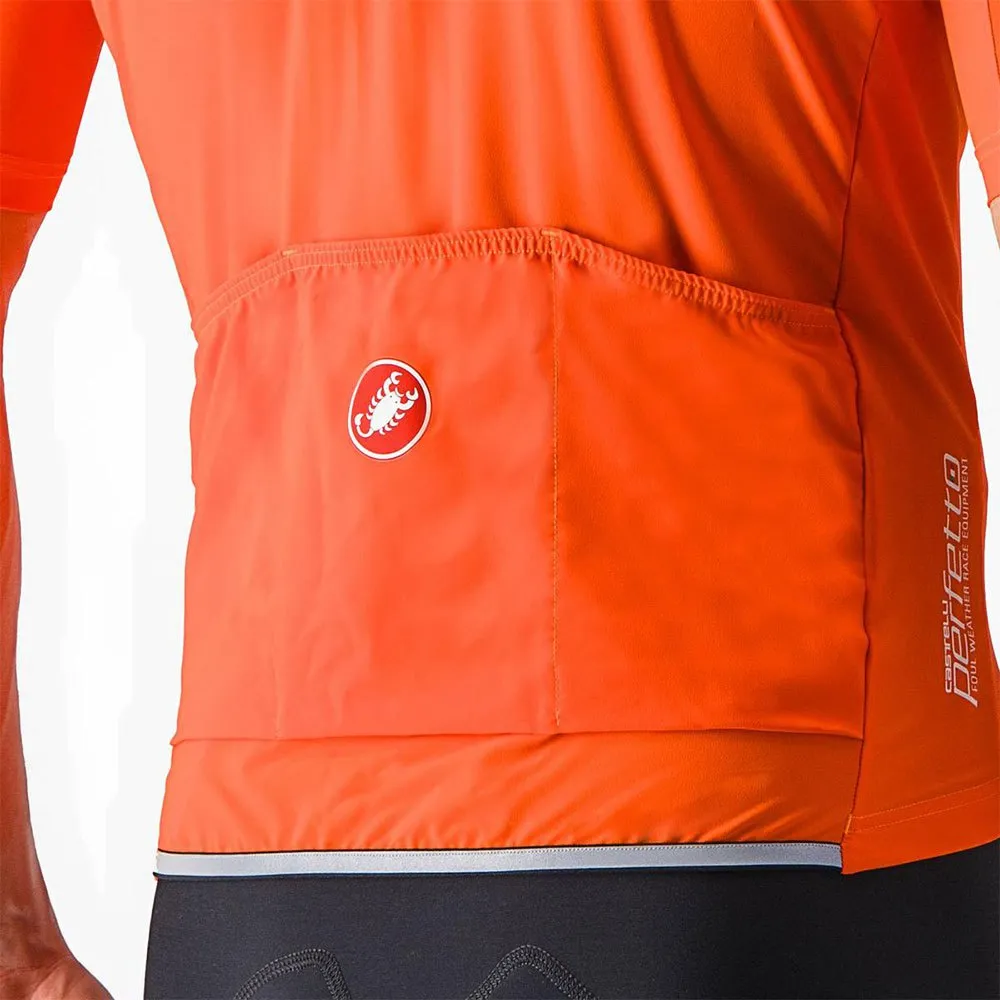 Castelli Perfetto Ros 2 Wind Jakke, Orange