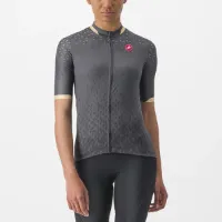 Castelli Pezzi kortermet sykkeltrøye Dark Gray dame Castelli Pezzi kortermet sykkeltrøye Dark Gray dame