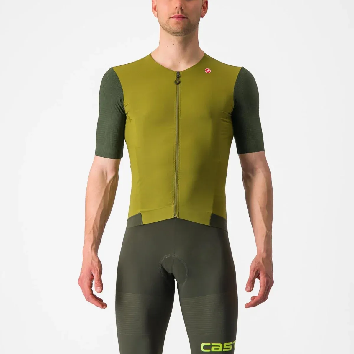 Castelli Premio Black kortermet Sykkeltrøye herre Gray/Sedona Sage