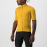 Castelli Pro Thermal Kort Ermet Trøye, Goldenrod, M