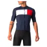 Castelli Prologo 7 Kort Ermet Trøye Refurbished, Savile blue / silver / red
