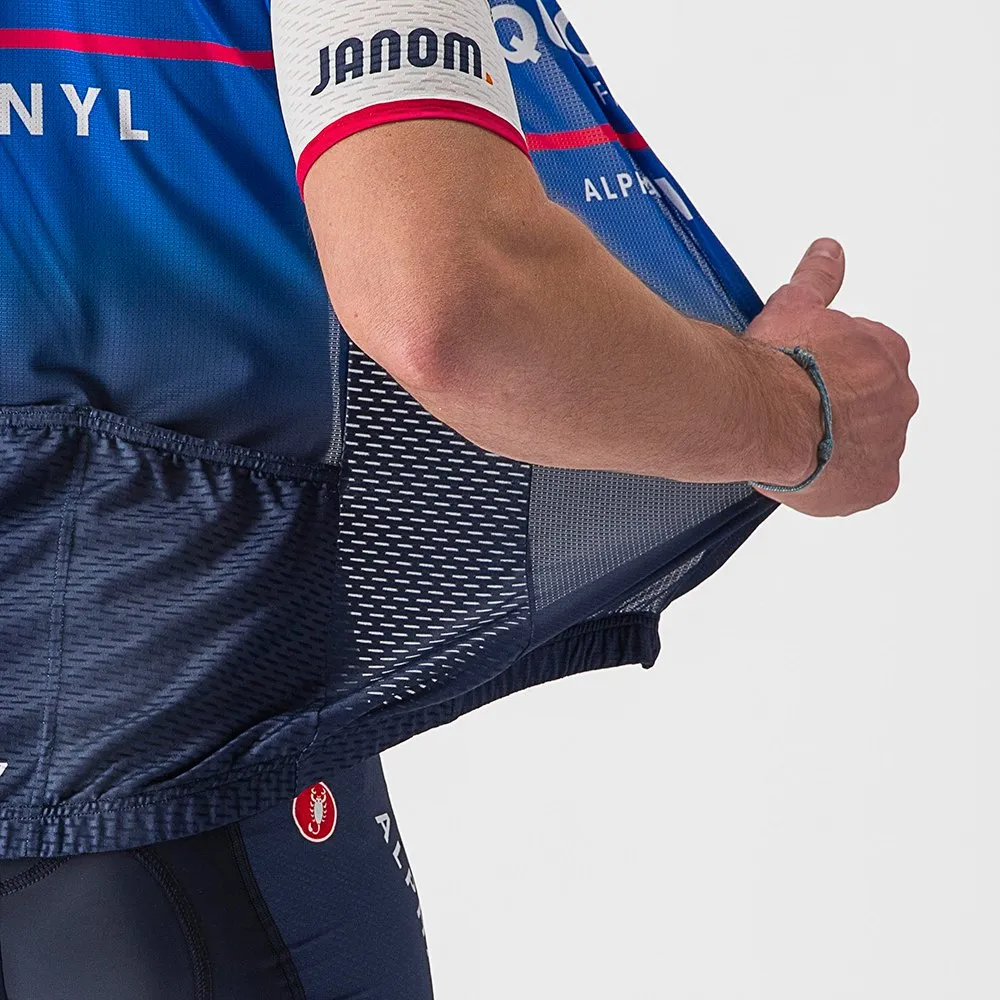 Castelli Quick-step Competizione Kort Ermet Trøye