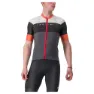 Dark grey / black / red ibis